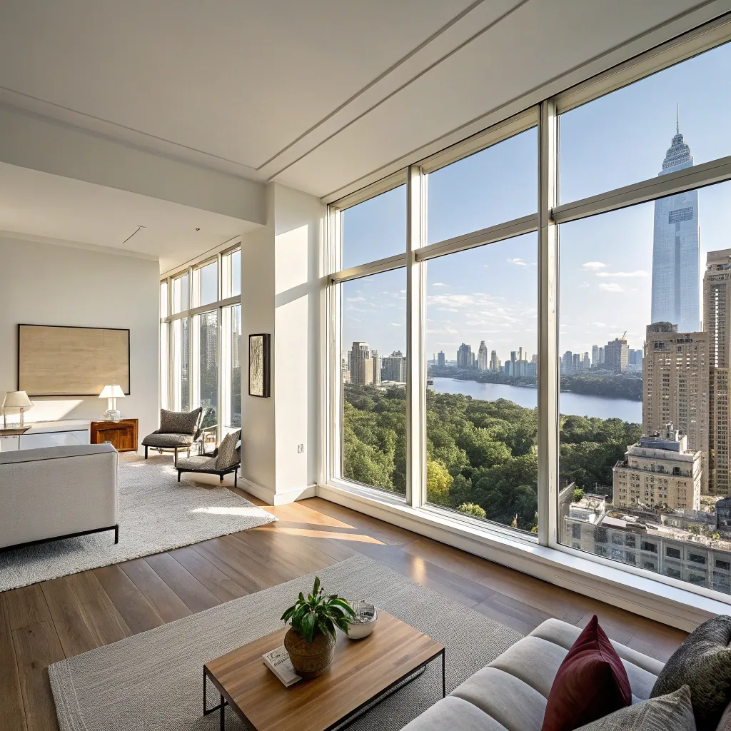 Modern minimalistic apartment designed by Sarah Bennett